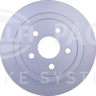 HELLA 8DD 355 122-941 - Тормозной диск autospares.lv