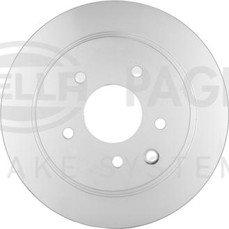 HELLA 8DD 355 122-421 - Тормозной диск autospares.lv