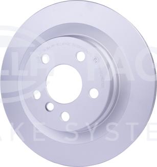 HELLA 8DD 355 122-631 - Тормозной диск autospares.lv