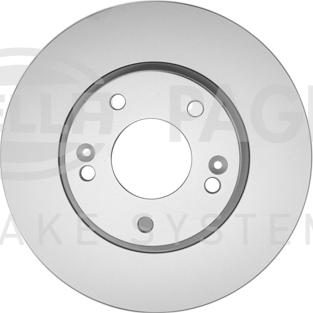 HELLA 8DD 355 122-341 - Тормозной диск autospares.lv