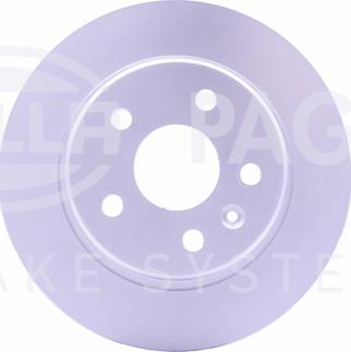 HELLA 8DD 355 122-751 - Тормозной диск autospares.lv