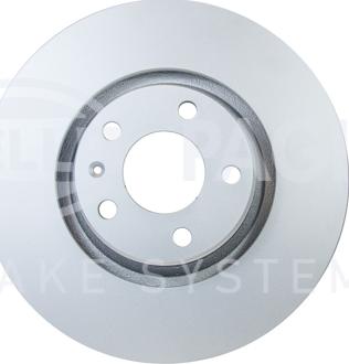 HELLA 8DD 355 122-722 - Тормозной диск autospares.lv