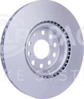 HELLA 8DD 355 127-971 - Тормозной диск autospares.lv