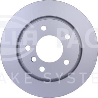 HELLA 8DD 355 127-401 - Тормозной диск autospares.lv