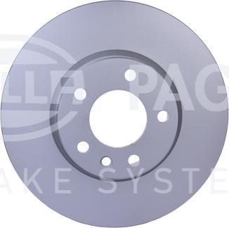 HELLA 8DD 355 127-091 - Тормозной диск autospares.lv