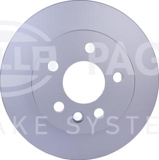 HELLA 8DD 355 127-061 - Тормозной диск autospares.lv