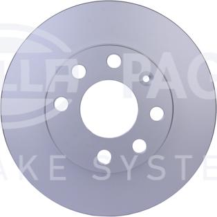 HELLA 8DD 355 127-001 - Тормозной диск autospares.lv