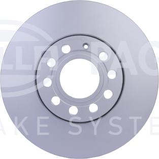 HELLA 8DD 355 127-081 - Тормозной диск autospares.lv