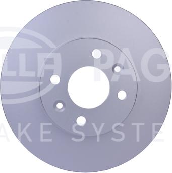 HELLA 8DD 355 127-141 - Тормозной диск autospares.lv