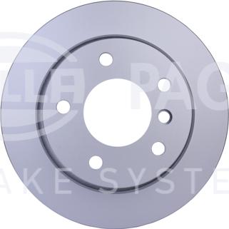 HELLA 8DD 355 127-181 - Тормозной диск autospares.lv