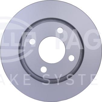 HELLA 8DD 355 127-131 - Тормозной диск autospares.lv