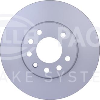 HELLA 8DD 355 127-381 - Тормозной диск autospares.lv