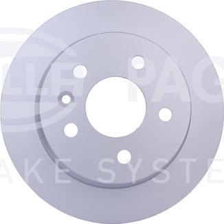 HELLA 8DD 355 127-241 - Тормозной диск autospares.lv