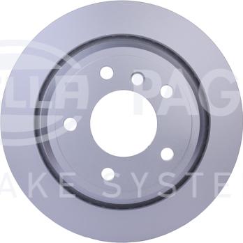 HELLA 8DD 355 127-261 - Тормозной диск autospares.lv