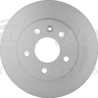 HELLA 8DD 355 127-231 - Тормозной диск autospares.lv