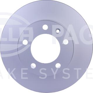 HELLA 8DD 355 127-791 - Тормозной диск autospares.lv