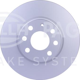 HELLA 8DD 355 127-731 - Тормозной диск autospares.lv