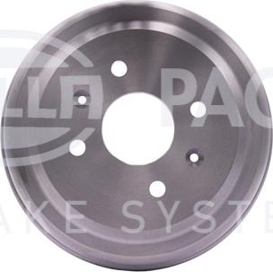 HELLA 8DT 355 300-961 - Тормозной барабан autospares.lv