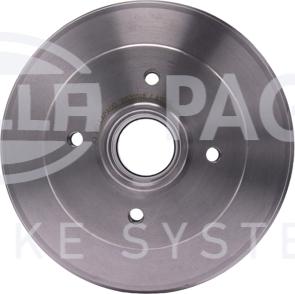 HELLA 8DT 355 300-481 - Тормозной барабан autospares.lv