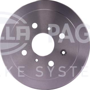 HELLA 8DT 355 300-581 - Тормозной барабан autospares.lv