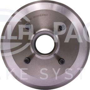 HELLA 8DT 355 300-161 - Тормозной барабан autospares.lv