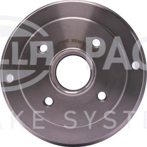 HELLA 8DT 355 300-351 - Тормозной барабан autospares.lv