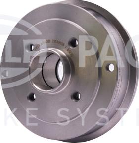 HELLA 8DT 355 300-351 - Тормозной барабан autospares.lv