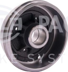 HELLA 8DT 355 300-351 - Тормозной барабан autospares.lv