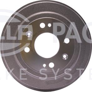 HELLA 8DT 355 300-231 - Тормозной барабан autospares.lv