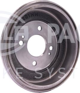 HELLA 8DT 355 301-981 - Тормозной барабан autospares.lv