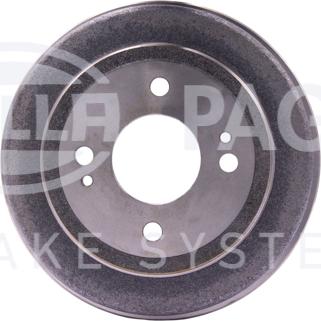 HELLA 8DT 355 301-981 - Тормозной барабан autospares.lv