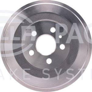 HELLA 8DT 355 301-591 - Тормозной барабан autospares.lv