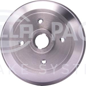 HELLA 8DT 355 301-551 - Тормозной барабан autospares.lv