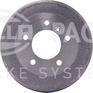 HELLA 8DT 355 301-141 - Тормозной барабан autospares.lv