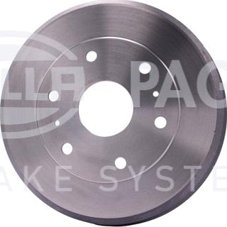 HELLA 8DT 355 301-111 - Тормозной барабан autospares.lv