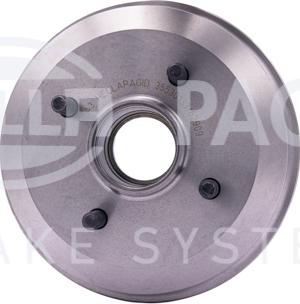 HELLA 8DT 355 301-331 - Тормозной барабан autospares.lv