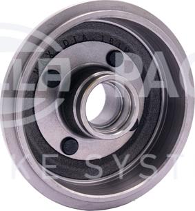 HELLA 8DT 355 301-331 - Тормозной барабан autospares.lv