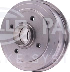 HELLA 8DT 355 301-261 - Тормозной барабан autospares.lv