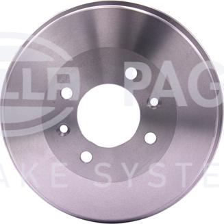 HELLA 8DT 355 301-231 - Тормозной барабан autospares.lv