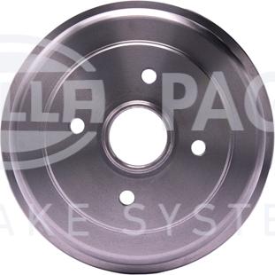 HELLA 8DT 355 302-941 - Тормозной барабан autospares.lv