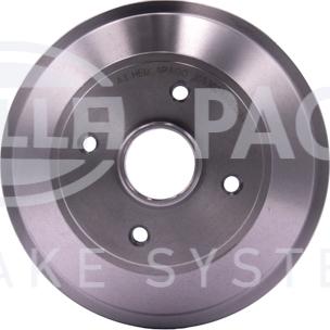 HELLA 8DT 355 302-931 - Тормозной барабан autospares.lv