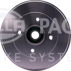 HELLA 8DT 355 302-871 - Тормозной барабан autospares.lv