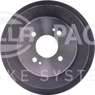 HELLA 8DT 355 302-391 - Тормозной барабан autospares.lv