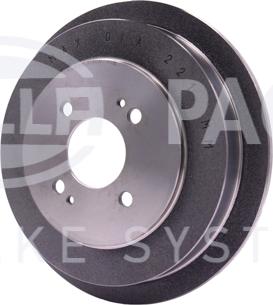 HELLA 8DT 355 302-391 - Тормозной барабан autospares.lv