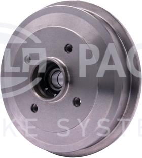 HELLA 8DT 355 302-741 - Тормозной барабан autospares.lv