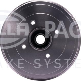 HELLA 8DT 355 302-761 - Тормозной барабан autospares.lv