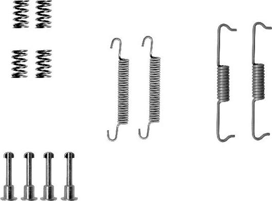 HELLA 8DZ 355 201-871 - Комплектующие, стояночная тормозная система autospares.lv