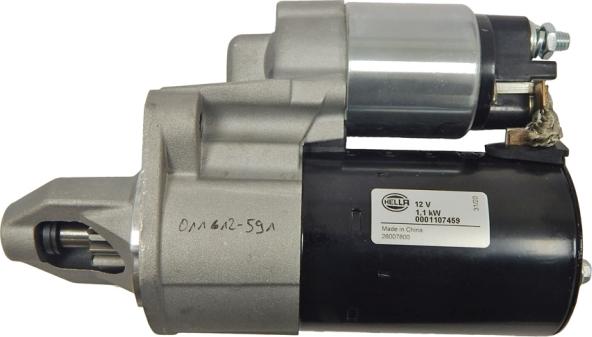 HELLA 8EA 011 612-591 - Стартер autospares.lv