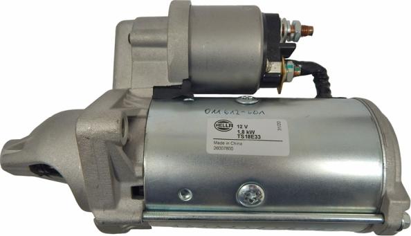 HELLA 8EA 011 612-601 - Стартер autospares.lv