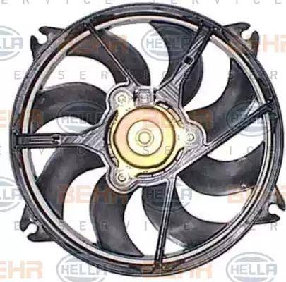 HELLA 8EW 351 044-431 - Вентилятор, охлаждение двигателя autospares.lv